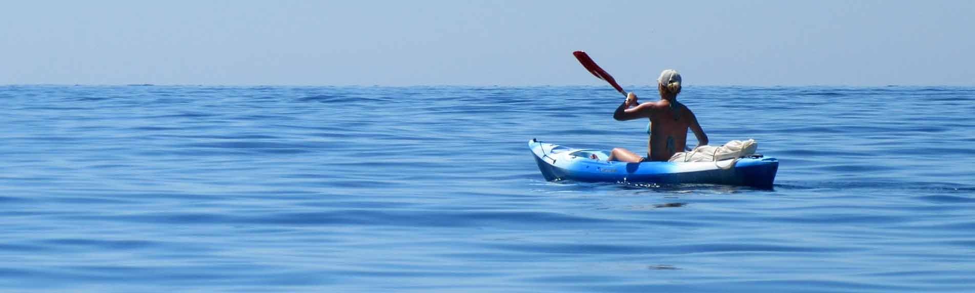 water sports kayaking