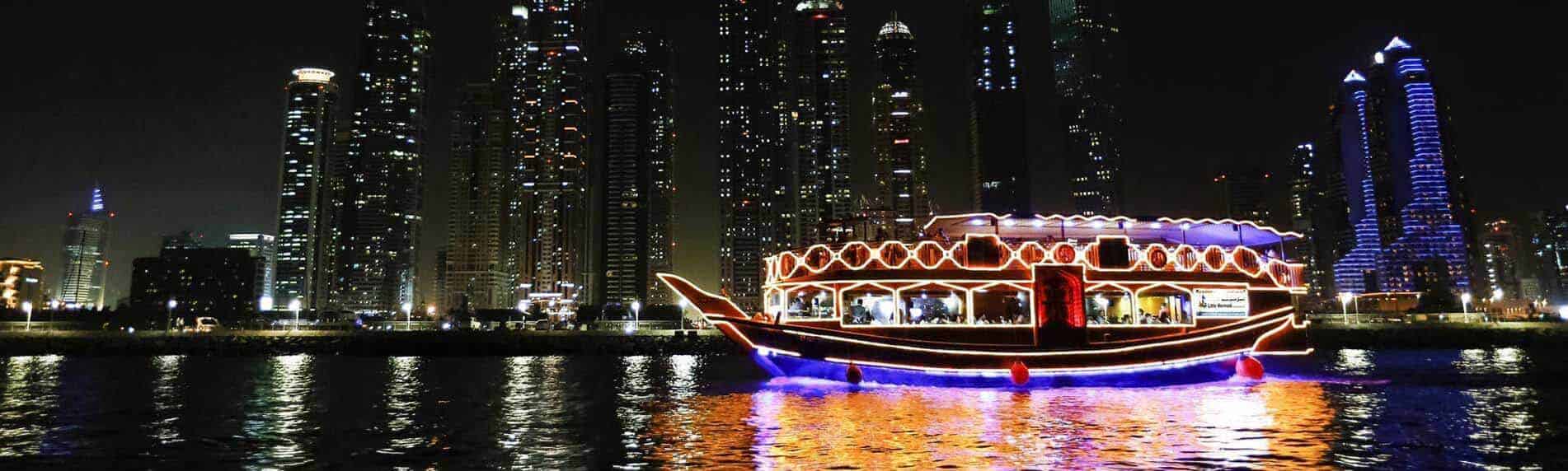 2 Nights New Year Celebration in Dubai with Marina Cruise