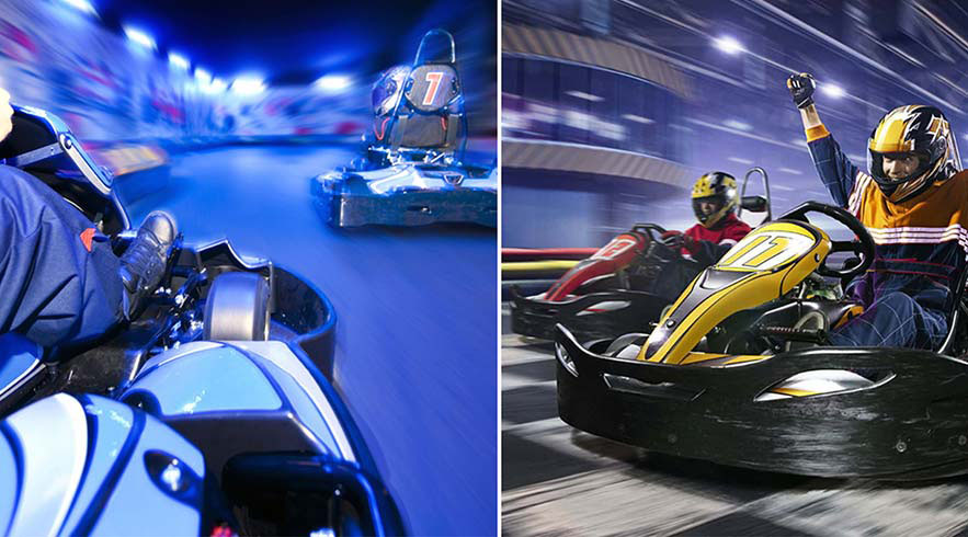 EKart Zabeel Karting Zone Dubai Mall