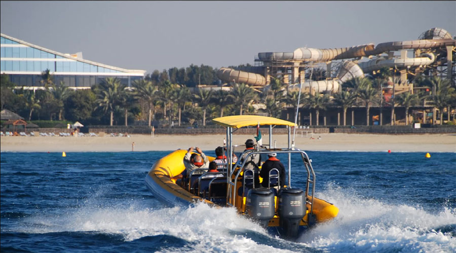 yellow boat adventure
