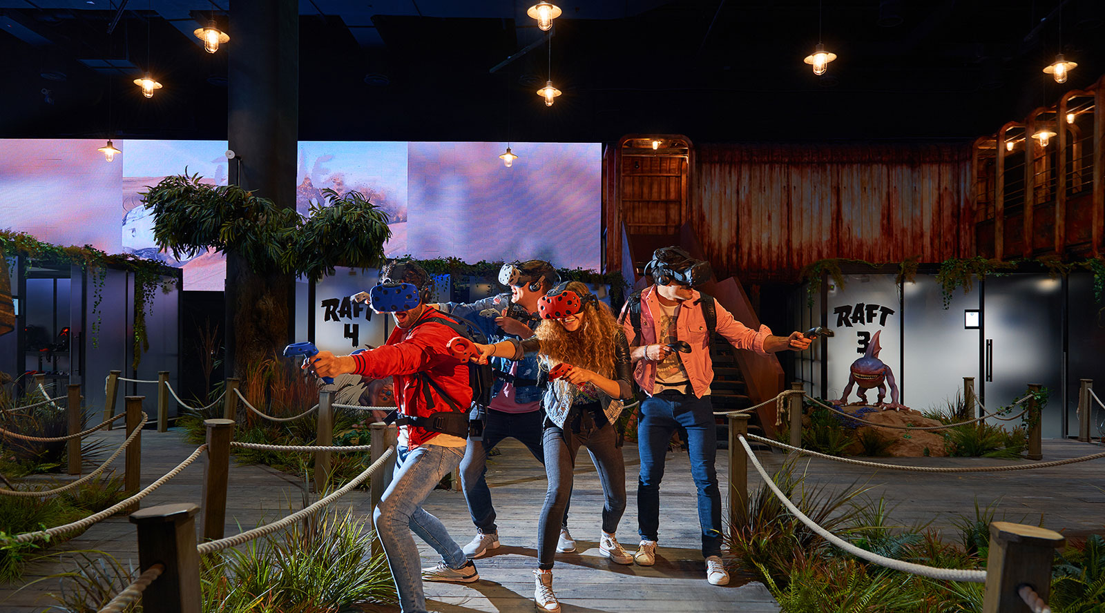 real gaming experience in vr park