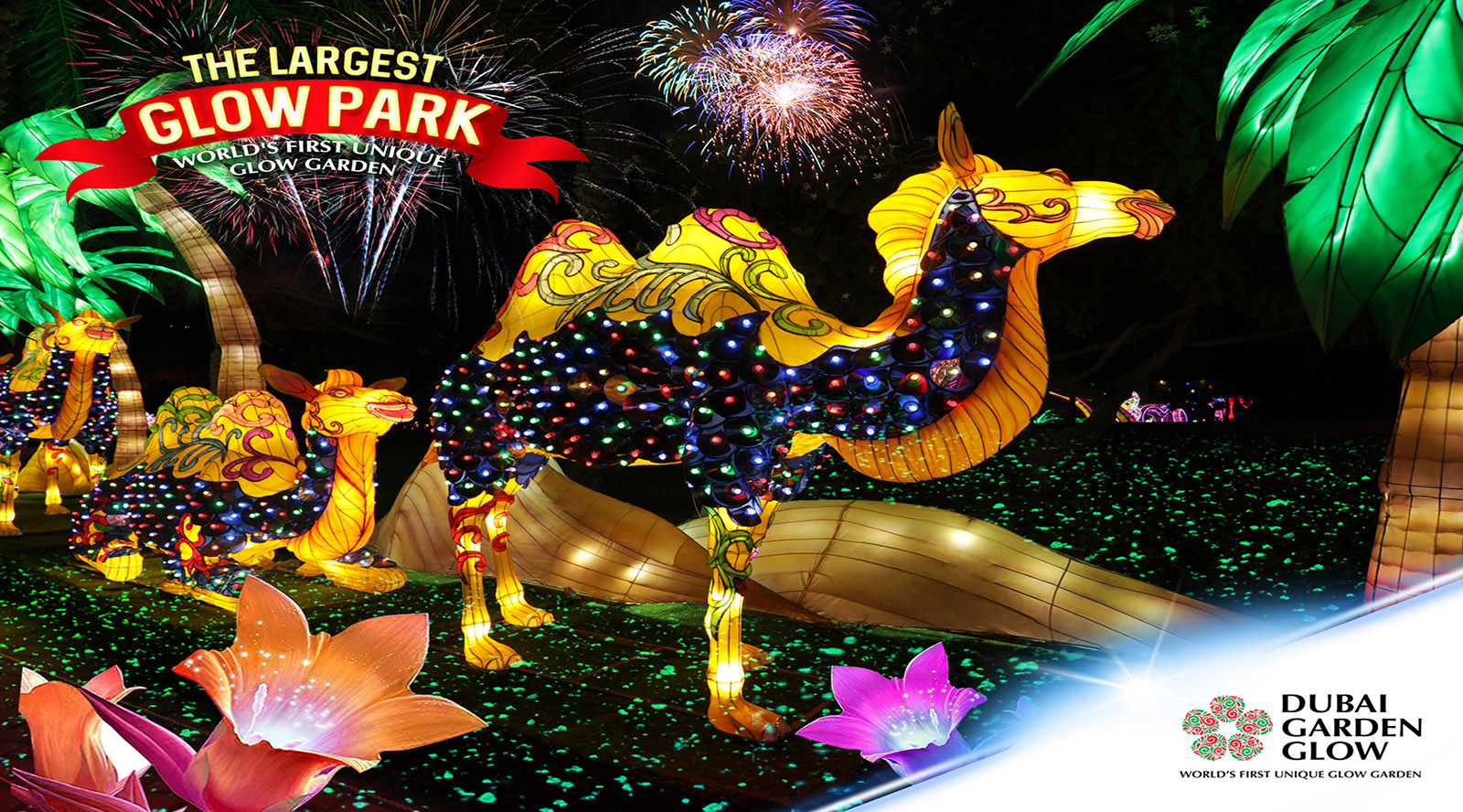 Dubai Garden Glow Theme Park Tickets, Location, Timing