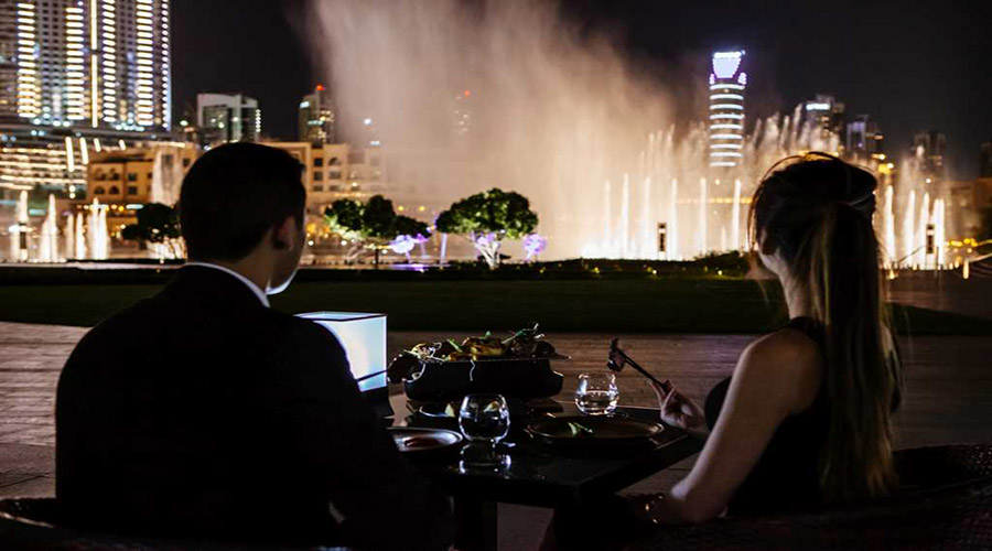 Dining at the Armani Mediterranean Burj Khalifa - Fine Dining