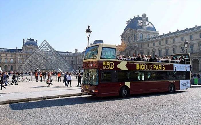 Paris Illuminations Non Stop Tour By Open Top Bus - Paris Tours