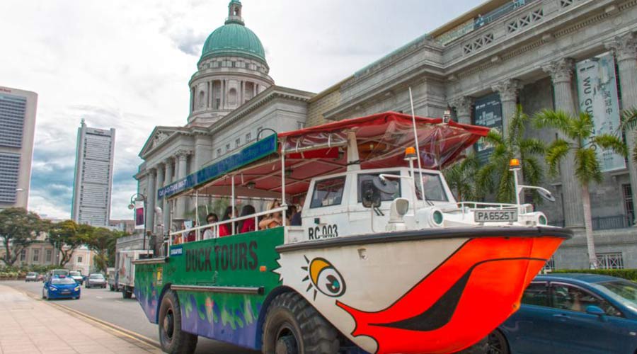 duck tour singapore timing