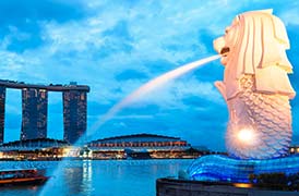 Merlion Park Singapore